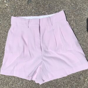 Aritiza trouser shorts lilac
